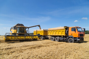 Harvesting with combines