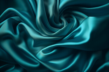 Obraz premium Fondo de textura de tela de seda arrugada. AI generative