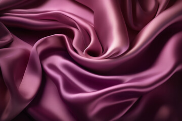 Obraz premium Fondo de textura de tela de seda arrugada. AI generative