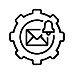 Black icon for Webhook notification