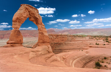 Delicate Arch at Arches National Park, Utah, USA