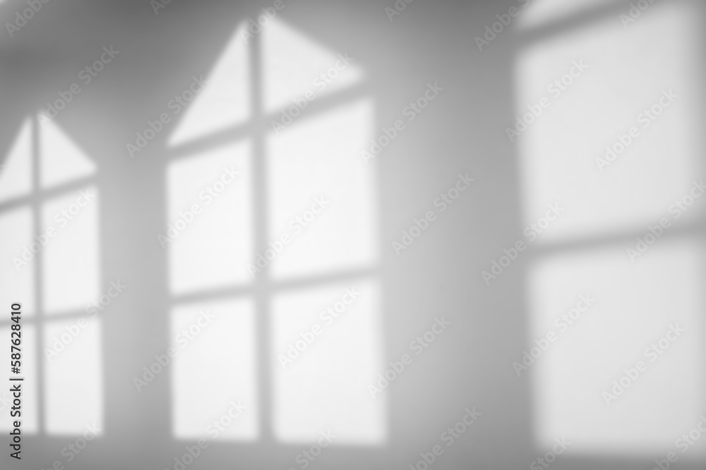 Poster retro window shadow overlay