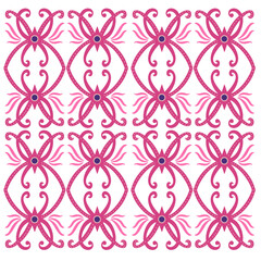 various forms of typical Kalimantan batik