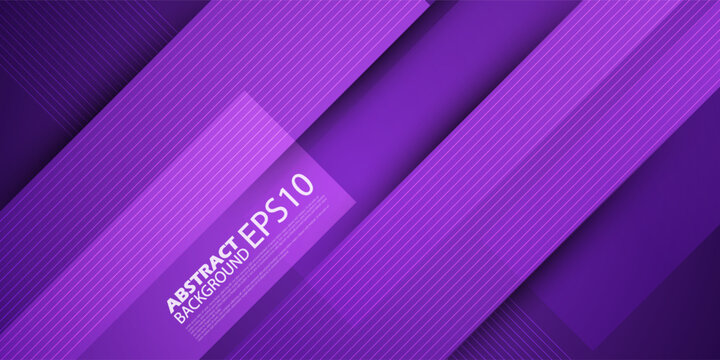 Modern abstract dark purple with square shapes and lines gradient background. simple pattern for display product ad website template wallpaper poster. Eps10 vector