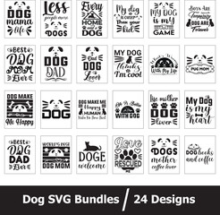 Dog SVG Bundles design 