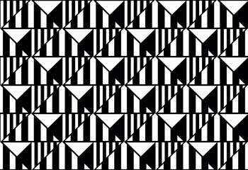 seamless pattern with abstract geometric shapes	