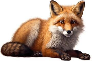 Fototapeta premium red fox vulpes 4 years old