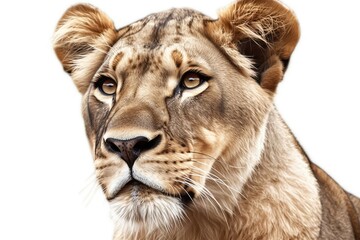 portrait of a lion