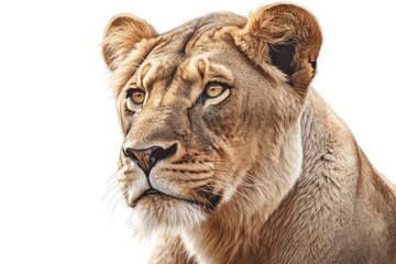 Obraz na płótnie Canvas close up of a lion