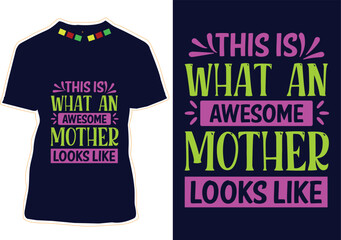 Happy Mother’s Day T-shirt Design