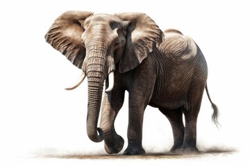 Fototapeta na wymiar Powerful Elephant
