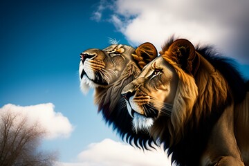 tiger in the sun