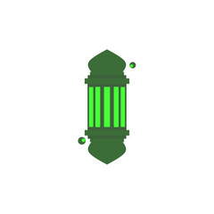 Islamic lantern icon, illustration of a lantern with an elegant concept, suitable for Ramadan and Eid designs
