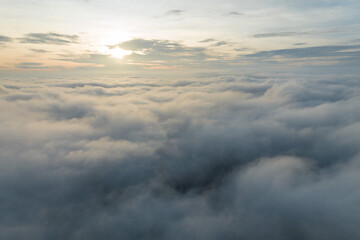 clouds in the sky
