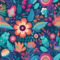 Beautiful Seamless Floral Pattern