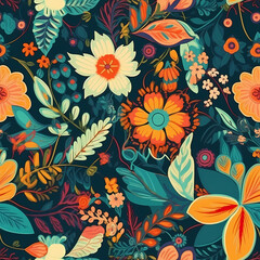 Beautiful Seamless Floral Pattern