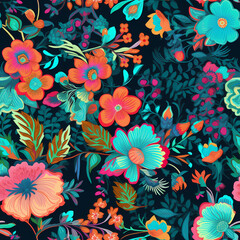 Beautiful Seamless Floral Pattern