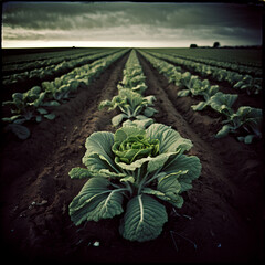 A lot of freshly picked lettuce leaves