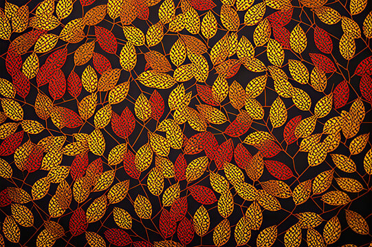Leaf Background. Generative AI