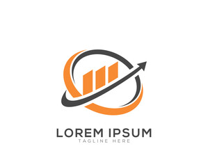 Financial and Credit repair  business logo designs illustration.