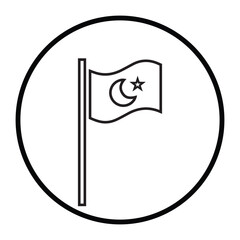 Flag, islam, islamic icon