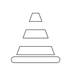 Traffic Cone Icon, Traffic Cone Sign,Symbol Vector