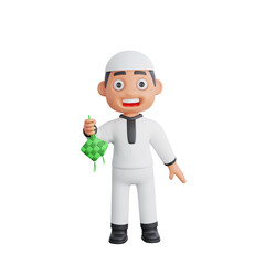 3D Character Design of a Muslim Man