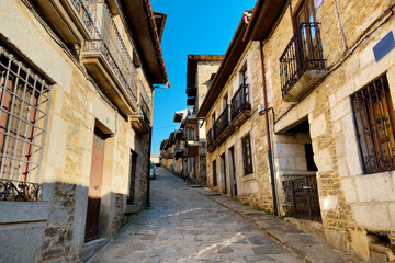 Fototapeta na wymiar Puebla de Sanabria in Zamora, Castile and Leon, Spain. High quality photo