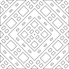 
Stylish texture with figures from lines.Abstract geometric black and white pattern for web page, textures, card, poster, fabric, textile. Monochrome graphic repeating design. 