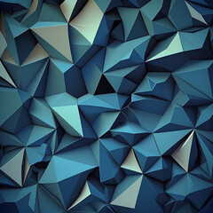 Technology concept polygonal lines background