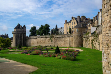 The ramparts of Vannes