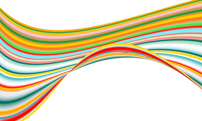 Bunte Streifen für den Hintergrund in sommerlichen Farben