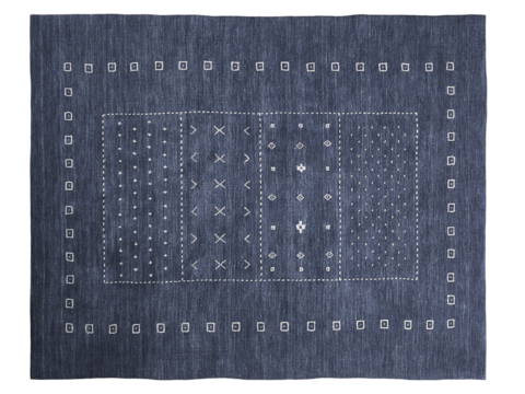 Top view of textured carpet