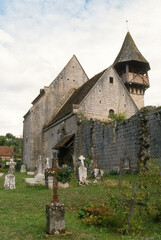 Eglise, xiie, Saint Eulalie D'Espagnac, 46, Lot, France