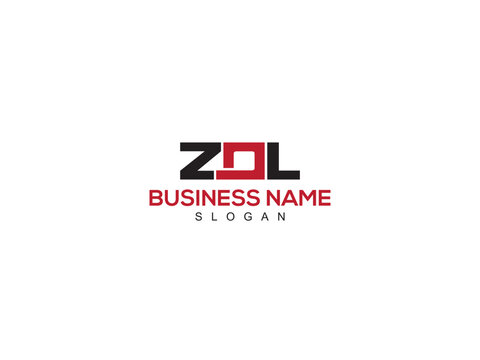 Initial ZOL z o l Alphabet Letter, Typography zol Logo Icon Vector