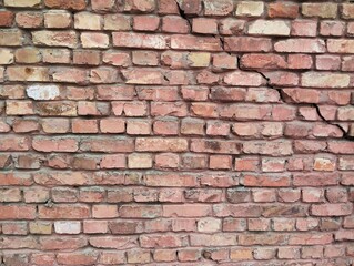 old red brick wall