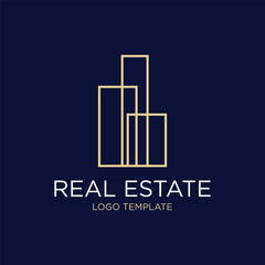 Real Estate Vector Logo Template 