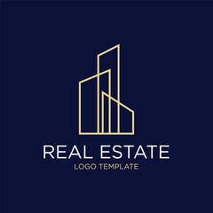 Real Estate Vector Logo Template 