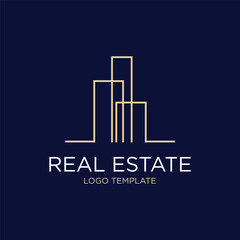 Real Estate Vector Logo Template 