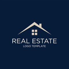 Real Estate Vector Logo Template 