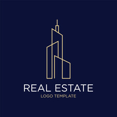 Real Estate Vector Logo Template 