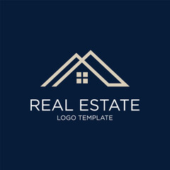 Real Estate Vector Logo Template 