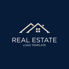 Real Estate Vector Logo Template 