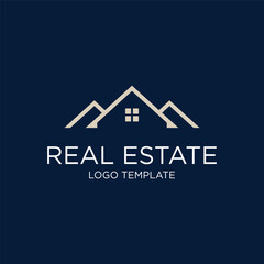 Real Estate Vector Logo Template 