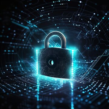 Cyber security, digital key lock, Data security, 