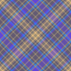 Seamless tartan pattern. Vector background plaid. Textile fabric texture check.