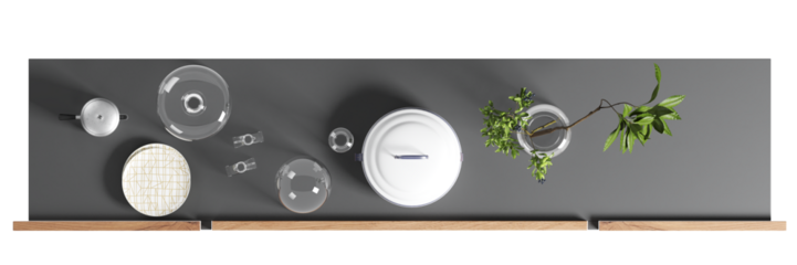 Top view of Sideboard Table