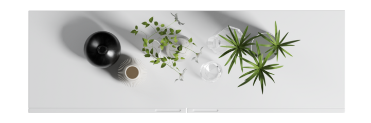 Top view of Sideboard Table