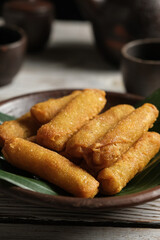 spring roll on the table
