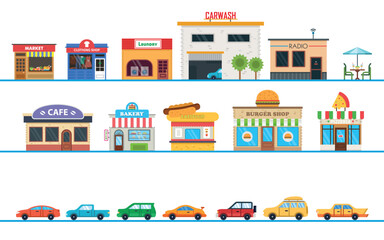 Fototapeta premium City Builder, Build Your Own Metropolis, Construct Your Town, World Constructor, Design Your City